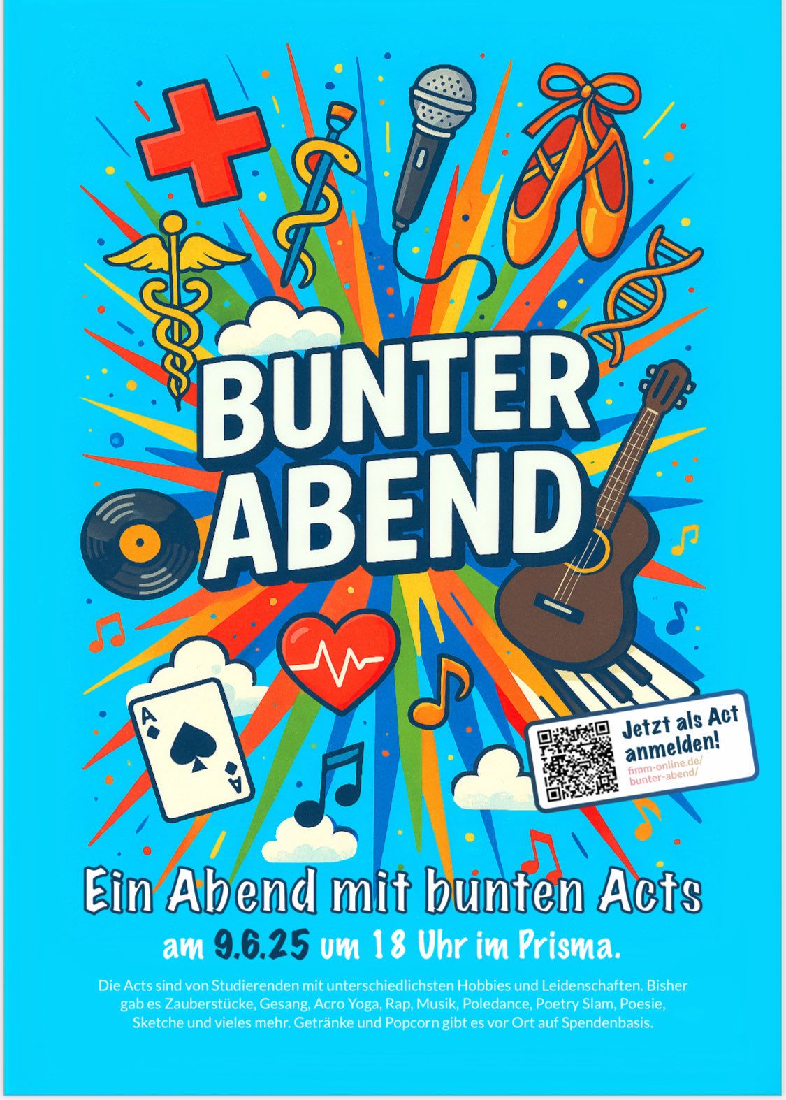 Du betrachtest gerade Der Bunte Abend geht in die nächste Runde! 🥳