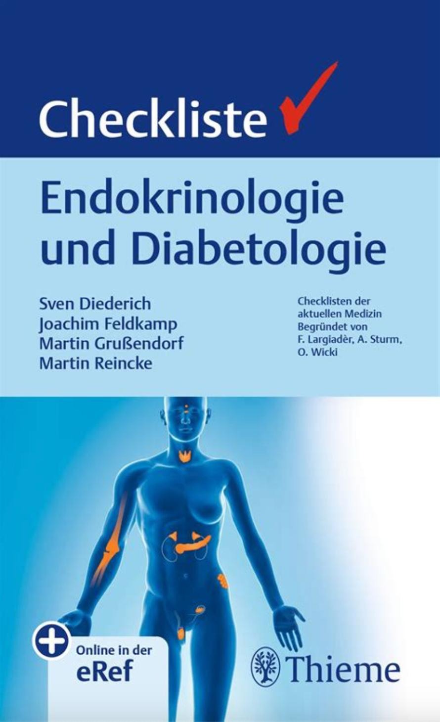 Mehr über den Artikel erfahren Bücherrezension: Checkliste Endokrinologie und Diabetes
