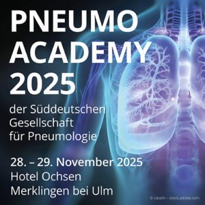 Mehr über den Artikel erfahren Einladung zur Pneumo Academy der Süddeutschen Gesellschaft für Pneumologie