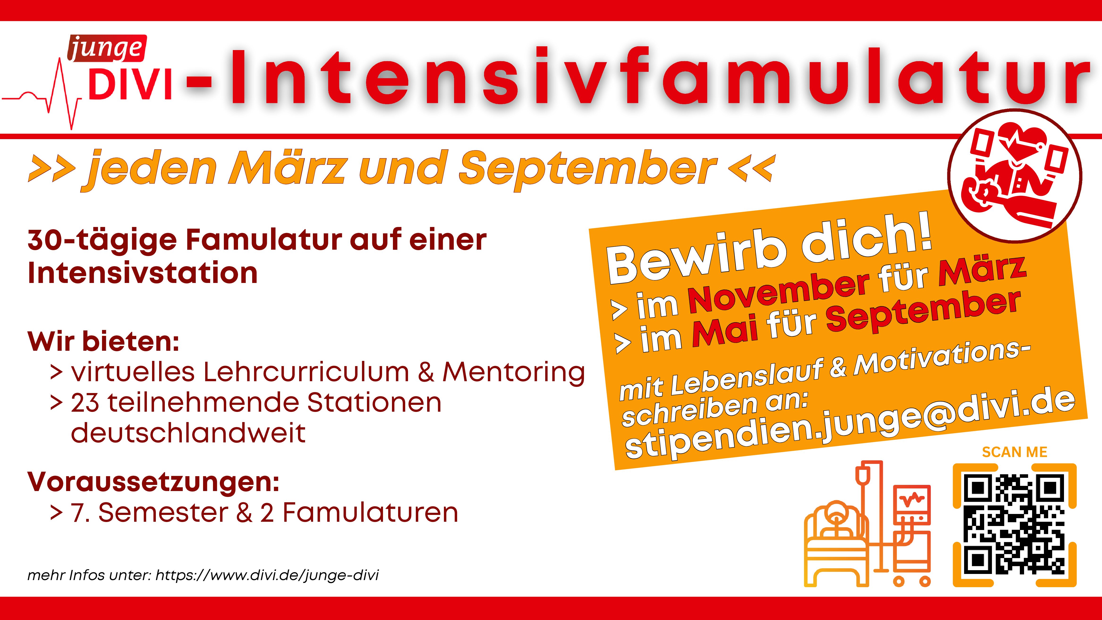 Mehr über den Artikel erfahren Bewirb dich auf eine Intensivfamulatur!